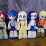 PSG Mane 6 Plushies