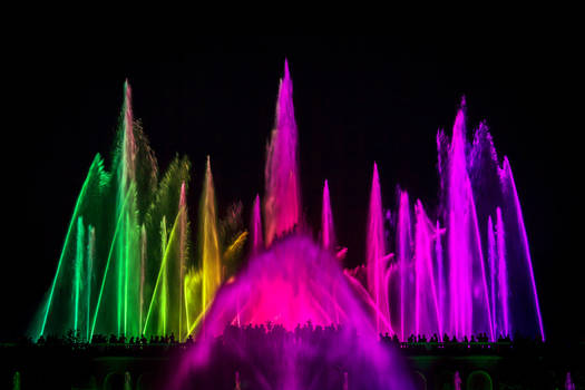 Illuminated Fountains 4