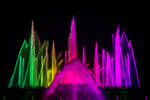 Illuminated Fountains 4 by Earth-Divine