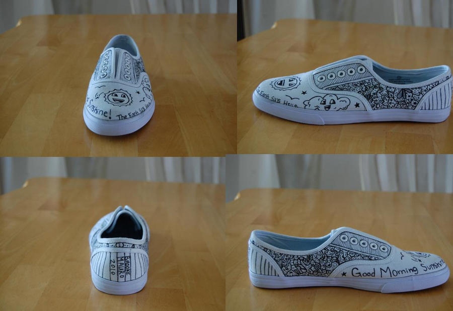 Custom Deviantart Shoes Custom Shoes 2 by BrookeBreakdown on DeviantArt
