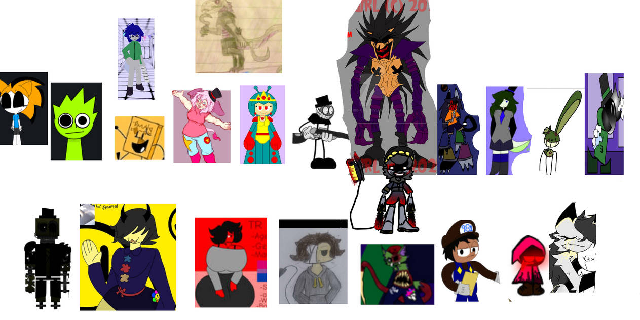Mdf Characters ALL 22 CHARACTERS IN MD MADNESS by YourLocalPacmanFan on DeviantArt