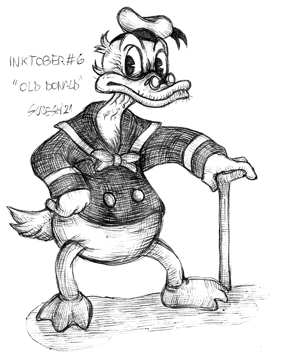 inktober 2021 #6 old donald duck by screshh on DeviantArt inktober 2021 #6 old donald duck by screshh on DeviantArt