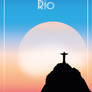 Rio Brazil - Poster Design 13 X 19