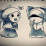 Lili and Chacha Chibi