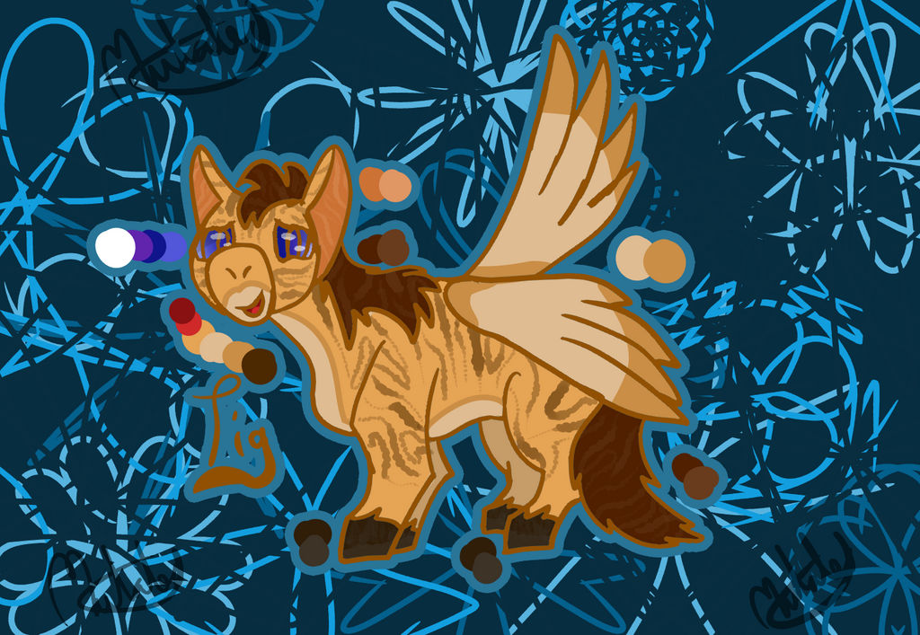 Tig (pegasus ref sheet) by TheFloofBirb on DeviantArt