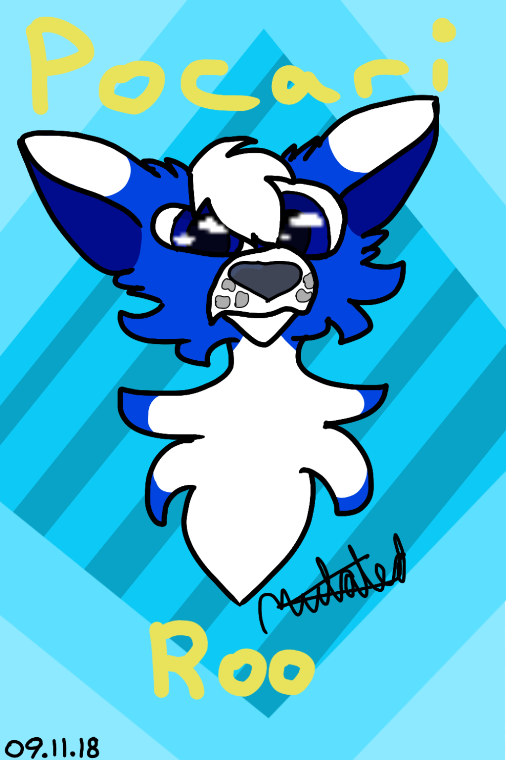 Pocari Roo Drawing Pocari Roo | Fanart by TheFloofBirb on DeviantArt