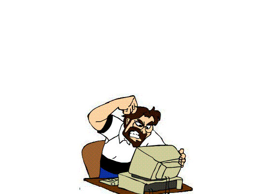 Animated: Smashing Computer by DanDreamer on DeviantArt