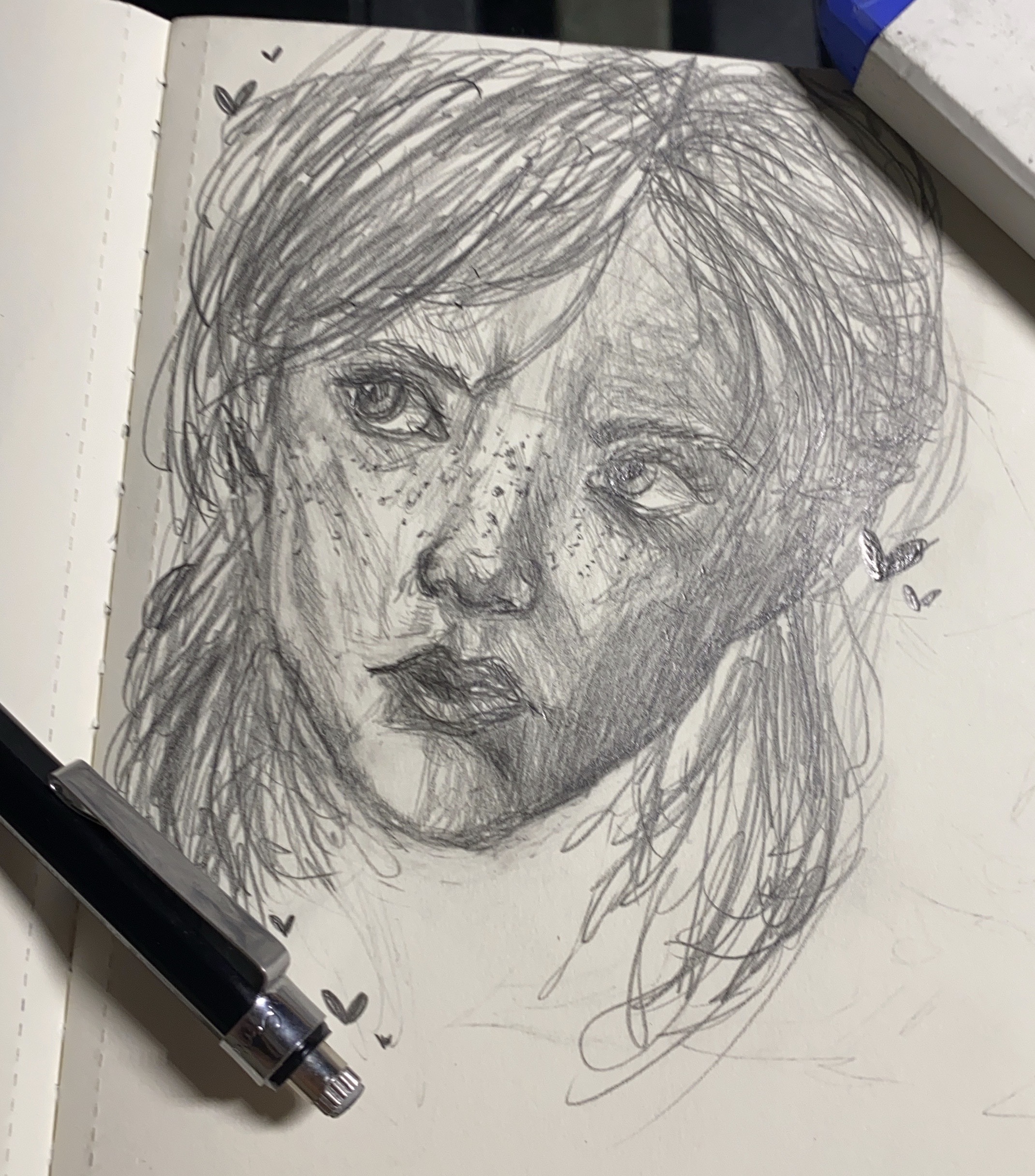 Drawing Ellie - The Last of Us 2