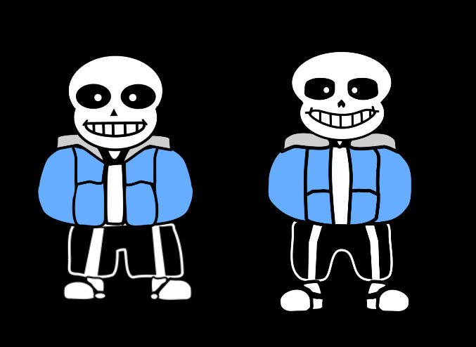 Decided to remake my sans model by theguyofalltime123 on DeviantArt