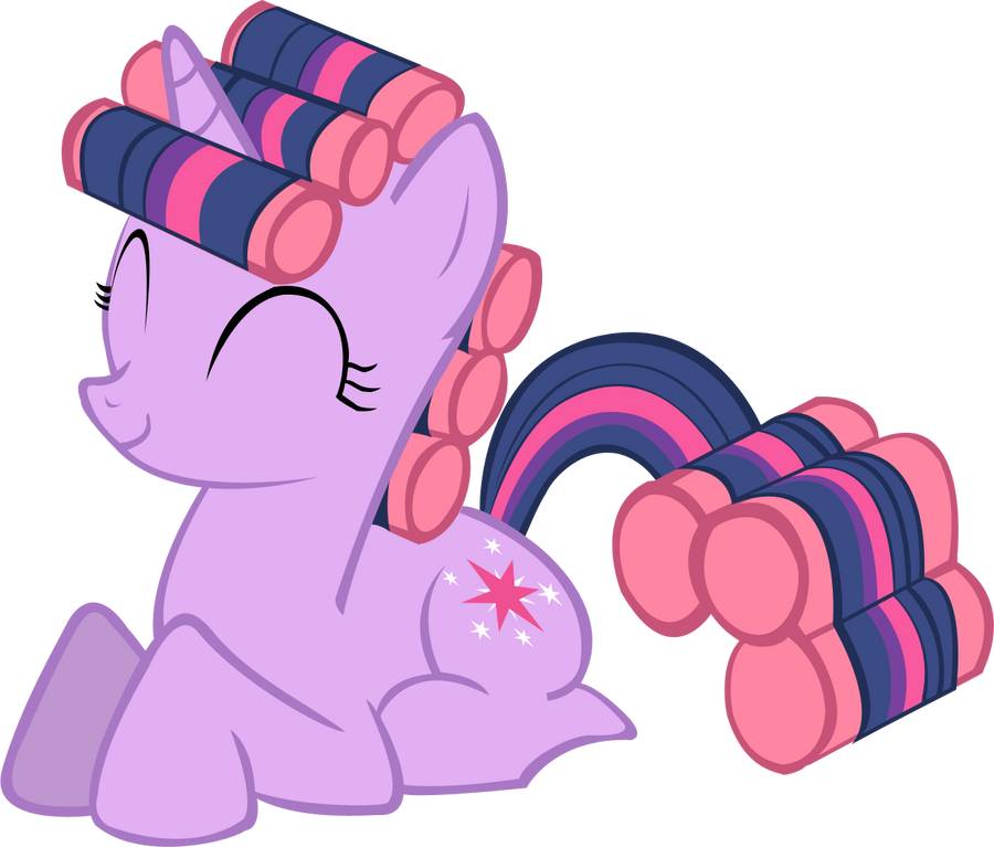 Twilight Sparkle Hair Curlers