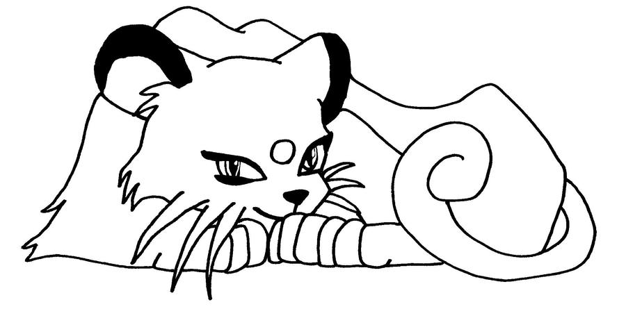 persian bw by elfkena on DeviantArt