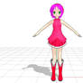 MMD- Gijinka Amy Rose new wip