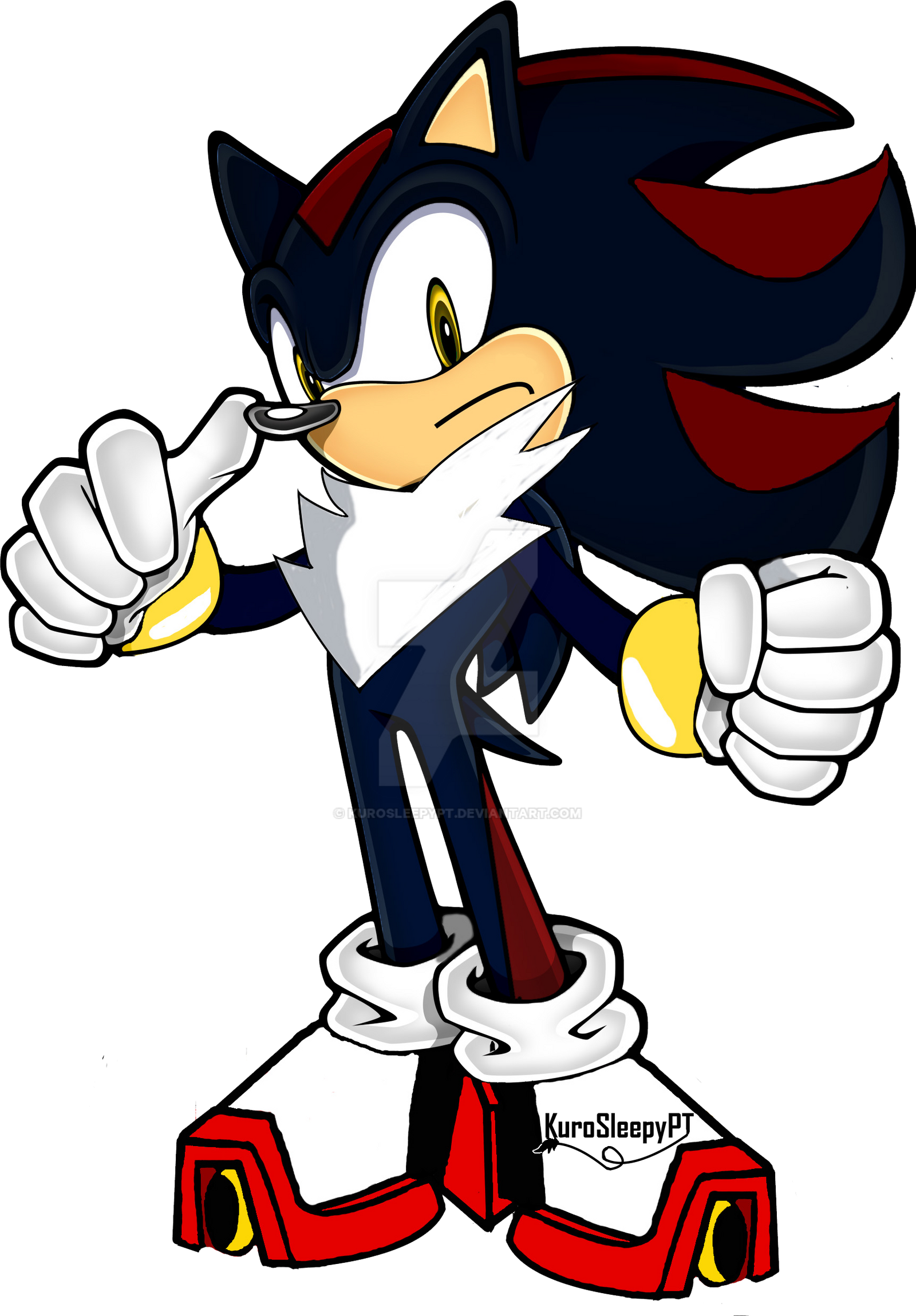 Sonic and Shadow fusion by Stephon1234 on DeviantArt