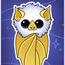 Bat Sticker - Honduran White Bat