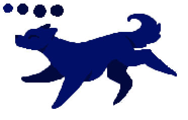 Blue Doggo