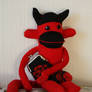 Devil sock monkey