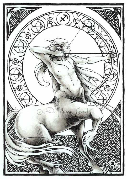 Sagittarius by delfee