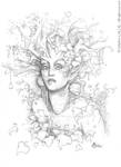 Portrait of a Dryad by delfee