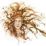 The red hair dryad