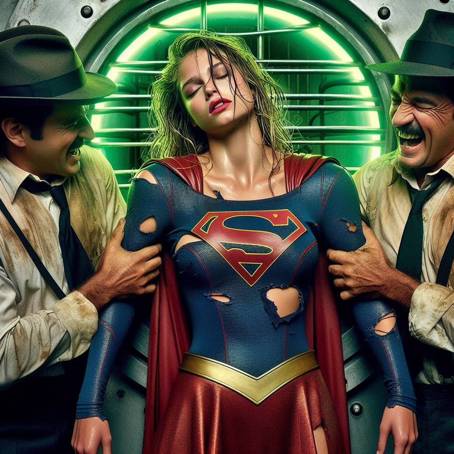 Supergirl captured by badguy1313 on DeviantArt