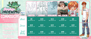 2020 COMMISSION PRICES