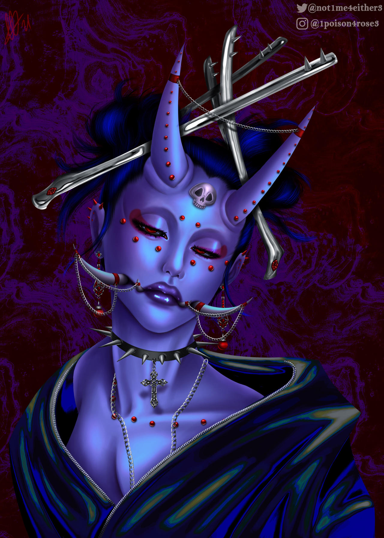 Scrap Demon Deviantart Demon by 1Poison4Rose3 on DeviantArt