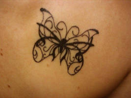 Butterfly tattoo design