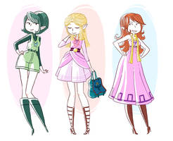 Ocarina of time fashion girls