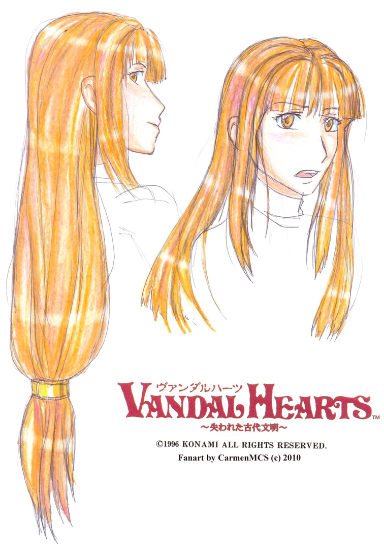 Vandal Hearts - Sara sketch