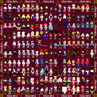 32x32 Rudy  Pixel art, Pixel art characters, Cartoon character design