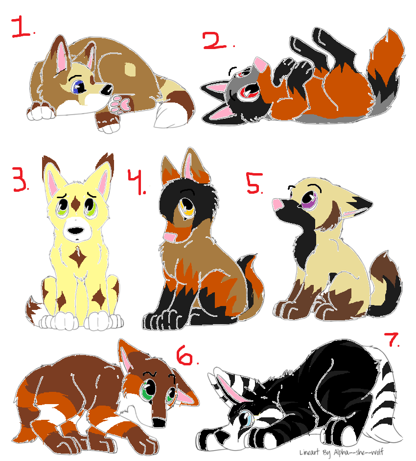 Puppy Adopts- OPEN