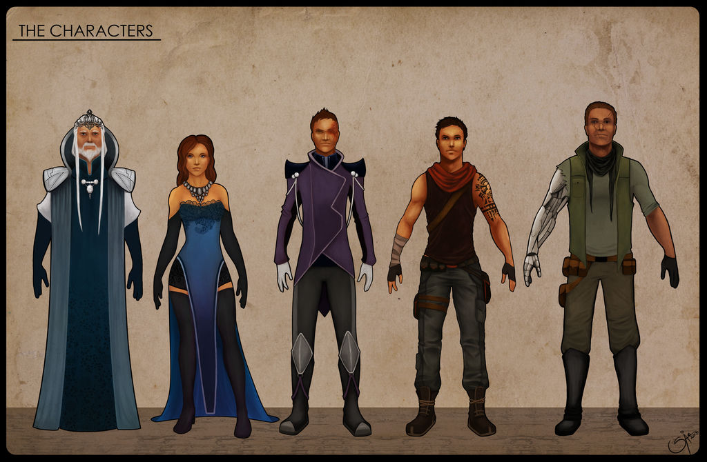 The Characters by ZeroRaver on DeviantArt
