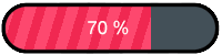 Pink Loading Bar 70%