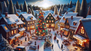 Christmas village WP