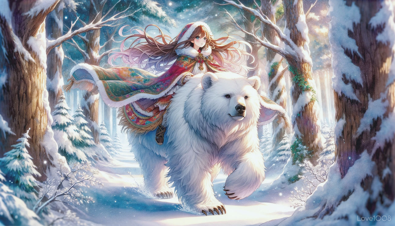 Water Bear Rider Digital Art 4 on Feature-It-Monday - DeviantArt