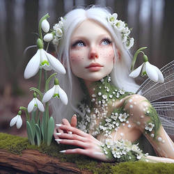 Snowdrop fairy