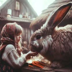 Her rabbit