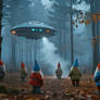 UFO and gnomes