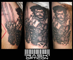 Wolverine tattoo