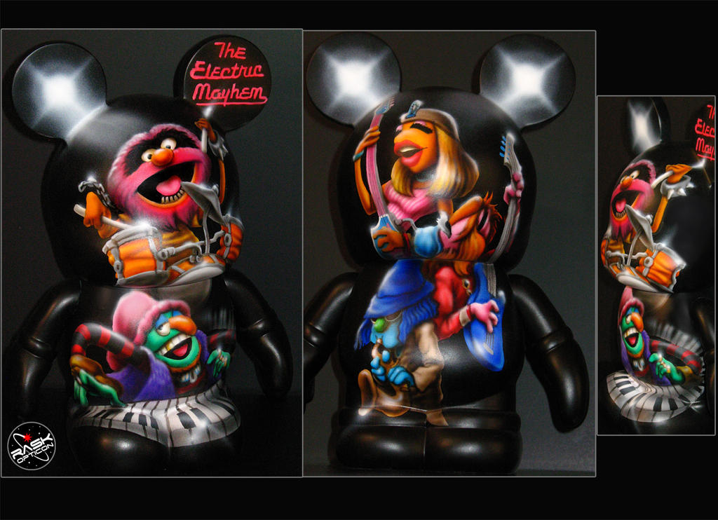 RASK OPTICON electric mayhem vinylmation