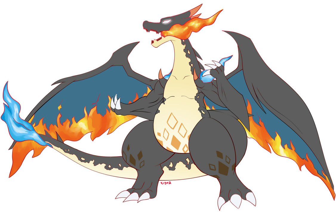 Commission: Charizard X and Y Fusion by ultimatemaverickx on DeviantArt
