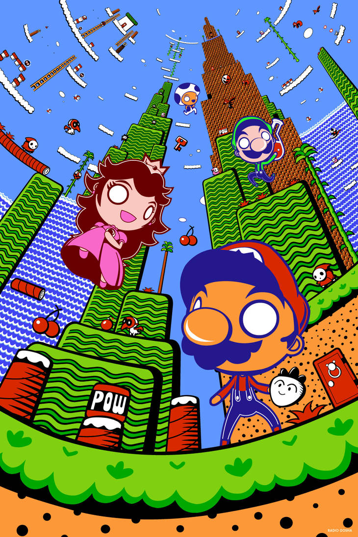The 8 Bits of Subcon - Super Mario Bros. 2 by GoshaDole