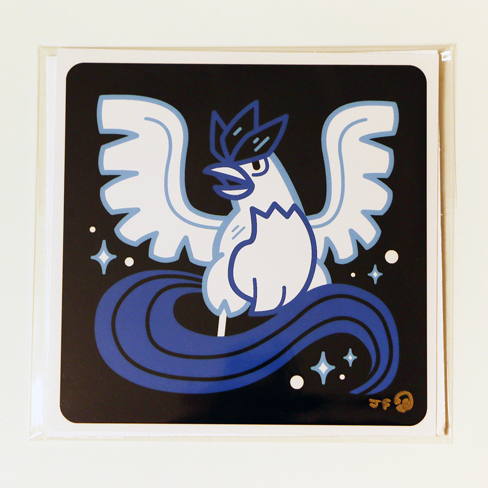 #144 Articuno Pokemon Print