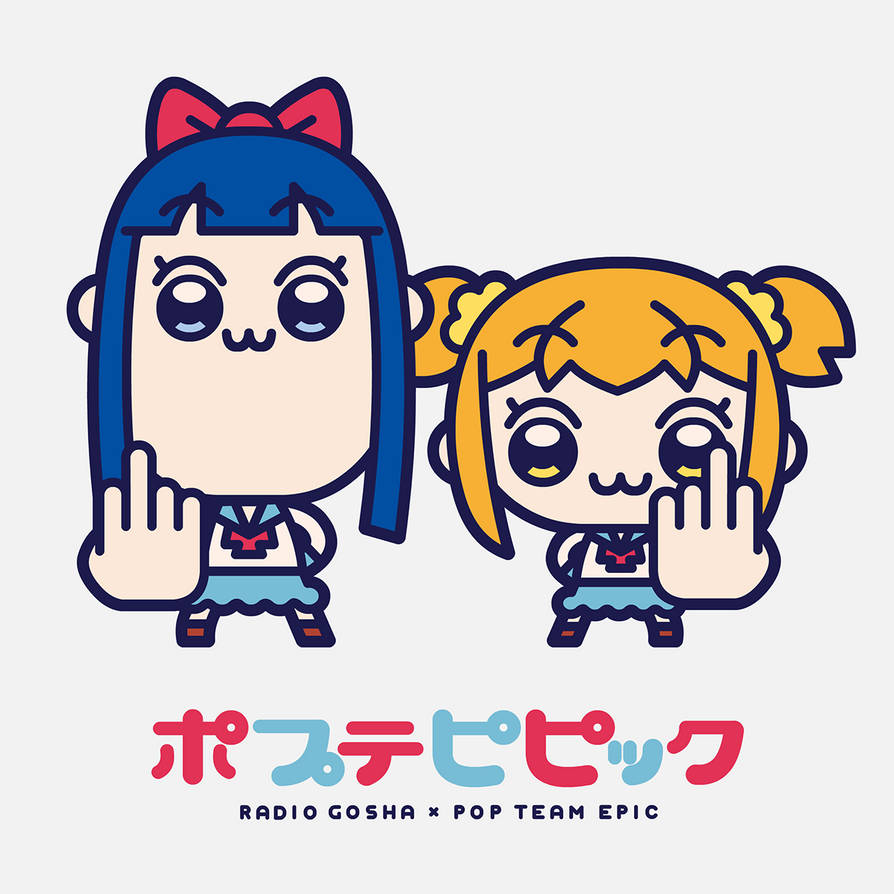 Pop Team Epic x Radio Gosha by GoshaDole