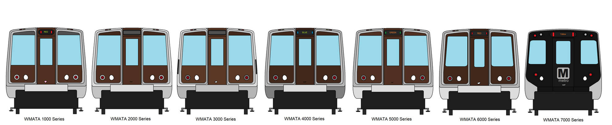 Washington Metro Rolling Stocks by john419rdi on DeviantArt