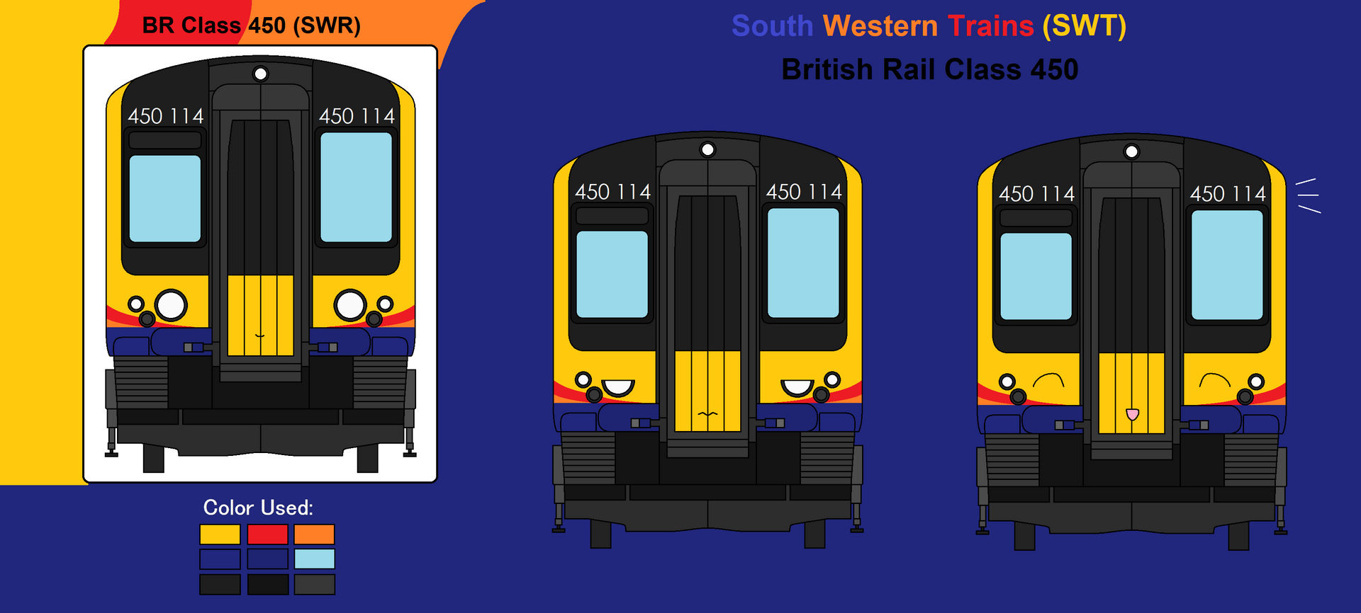 British Rail Class 450 (SWT) ref sheet by john419rdi on DeviantArt