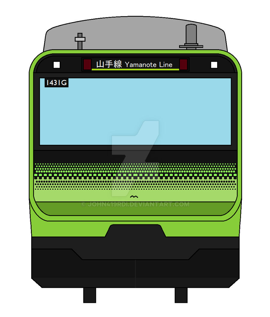 JR E235 Series (2nd resize) by john419rdi on DeviantArt