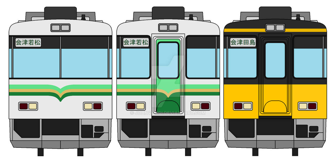 Aizu Railway AT-100/AT-150 and AT-200 Series by john419rdi on DeviantArt
