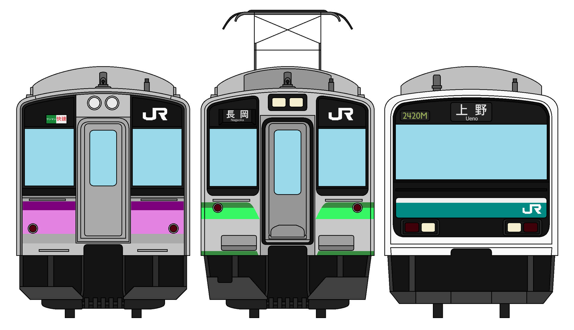 JR 701-0 Series, E127-0 Series and E501 Series by john419rdi on DeviantArt