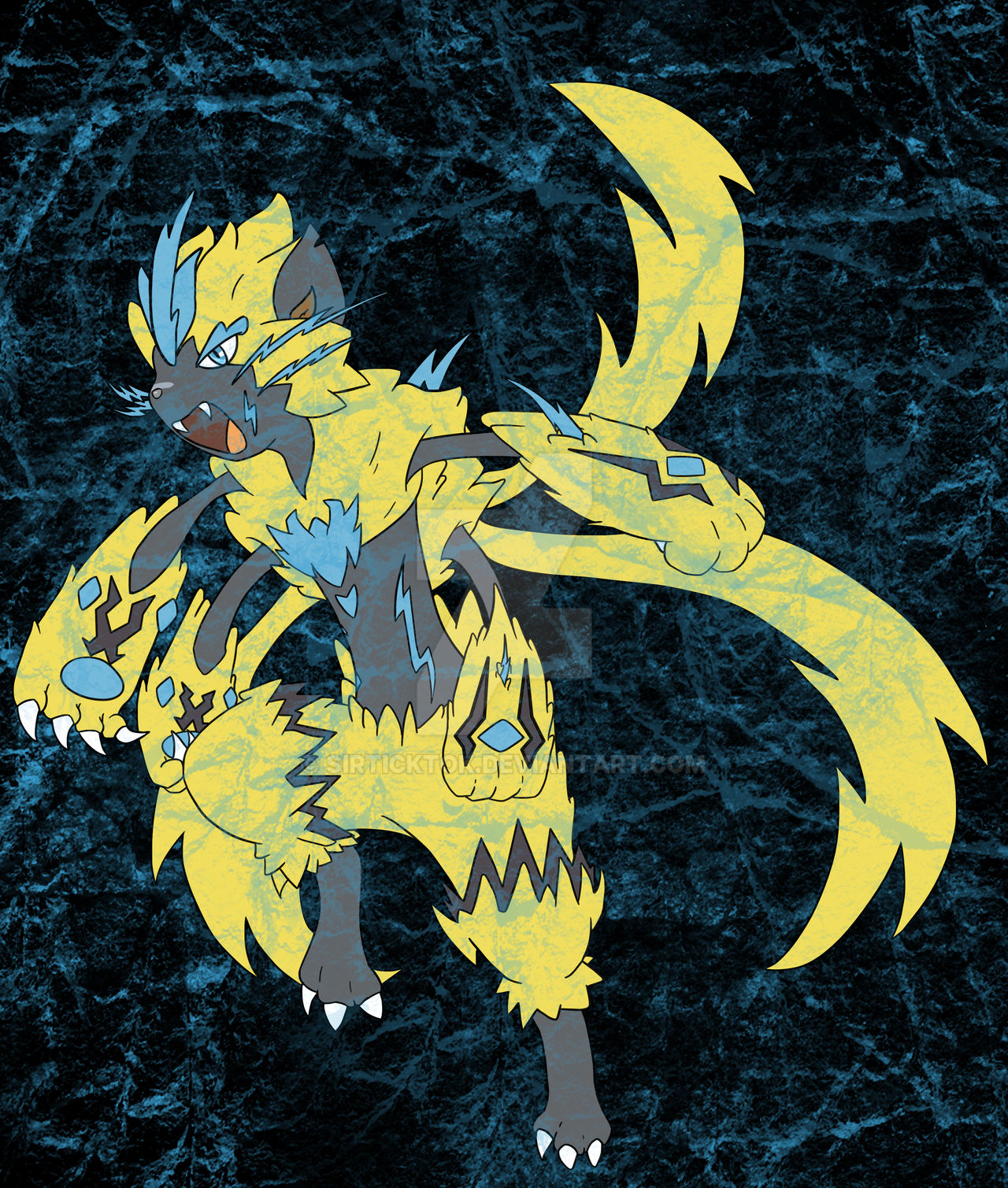 Mega Zeraora By SirTickTok On DeviantArt mega-zeraora-by-sirticktok-on-deviantart